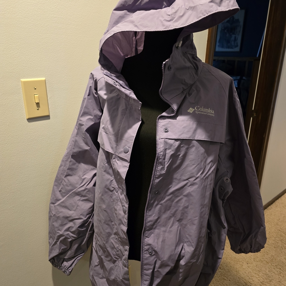 Columbia Purple Hooded Jacket